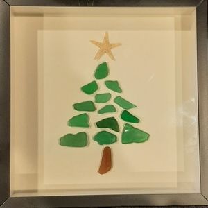 Sea Glass Christmas Tree